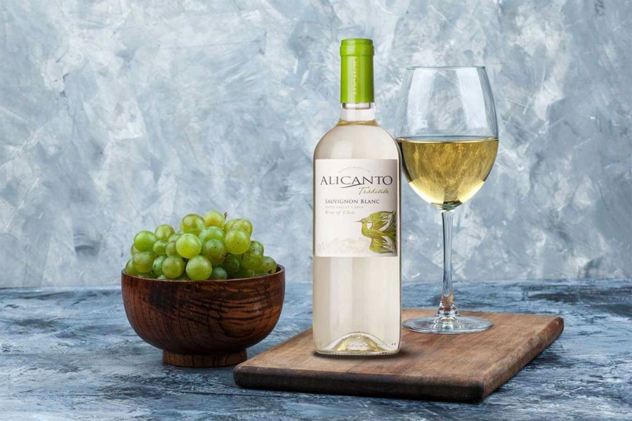 Dòng rượu vang trắng Alicanto Tradicion Sauvignon Blanc