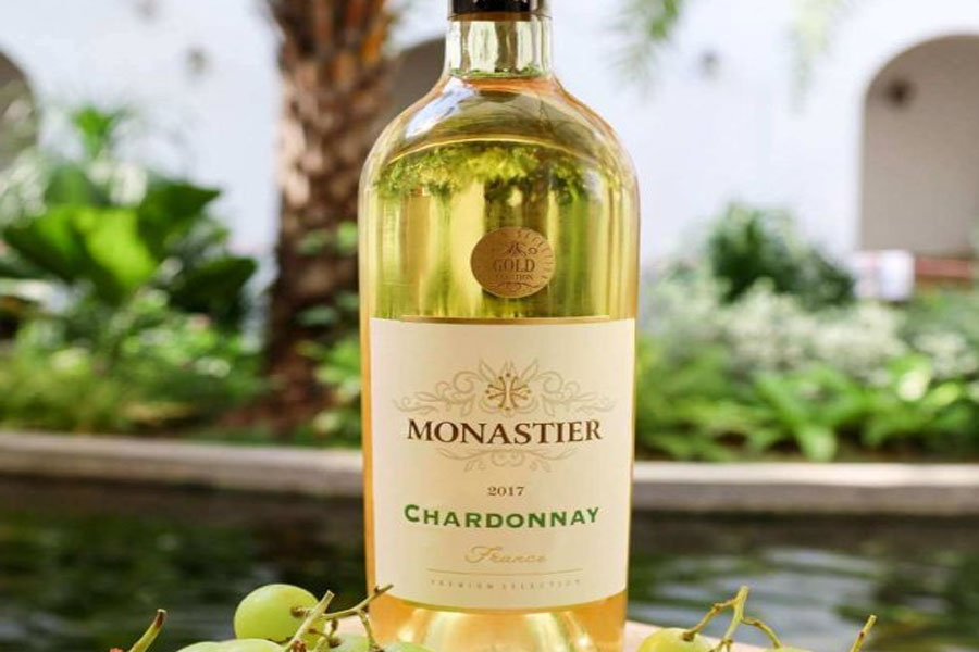 Dòng vang trắng Monastier Chardonnay