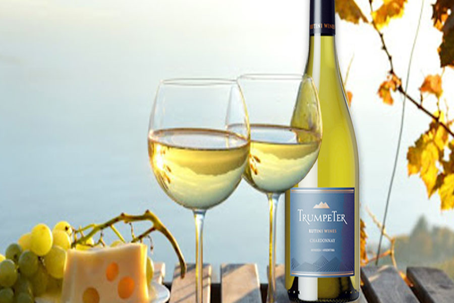 Rượu vang trắng Trumpeter Chardonnay thanh lịch