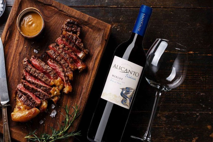 Thưởng thức Alicanto Tradicion Merlot