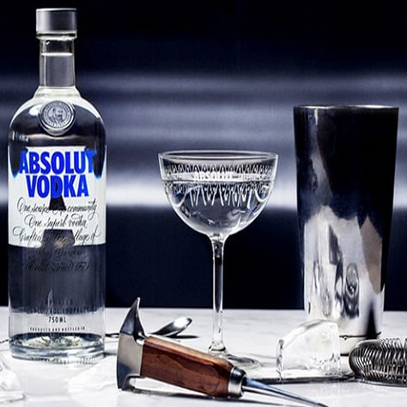 Absolut Vodka là dòng rượu có độ tinh khiết cao