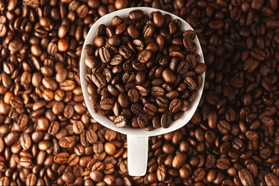 Cà phê rang xay là nguyên liệu để tạo ra những chai Kahlua