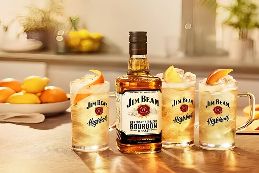 Dòng rượu huyền thoại Jim Beam White nổi tiếng thế giới