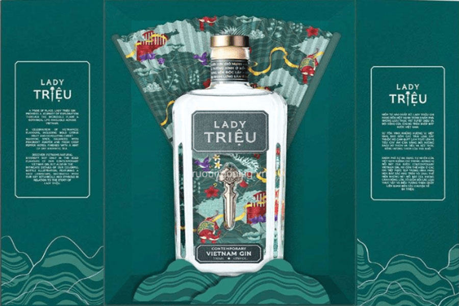 Thương hiệu rượu Lady Trieu