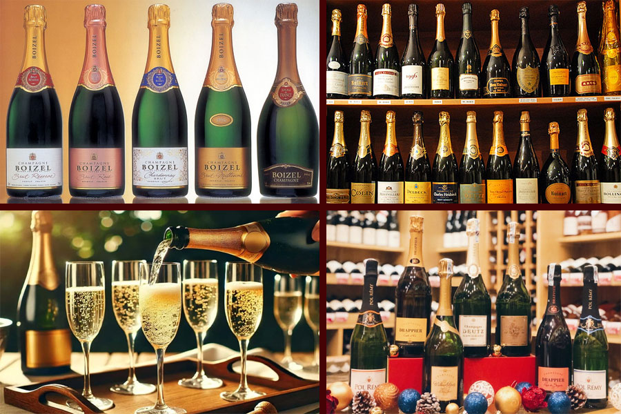Champagne - Vua của các loại rượu sủi
