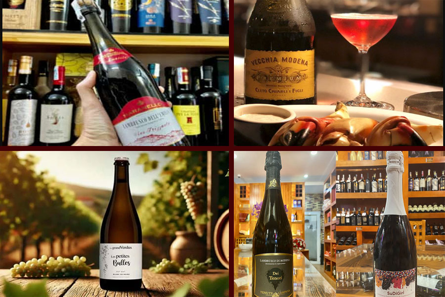 Lambrusco là rượu vang đỏ sủi độc đáo
