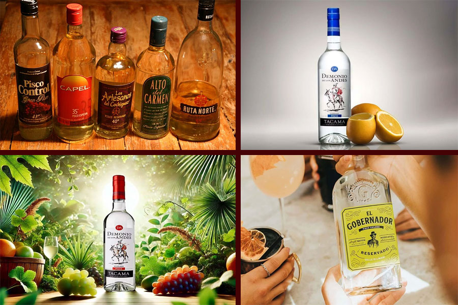 Pisco là rượu mạnh nổi tiếng có nguồn gốc từ Peru và Chile