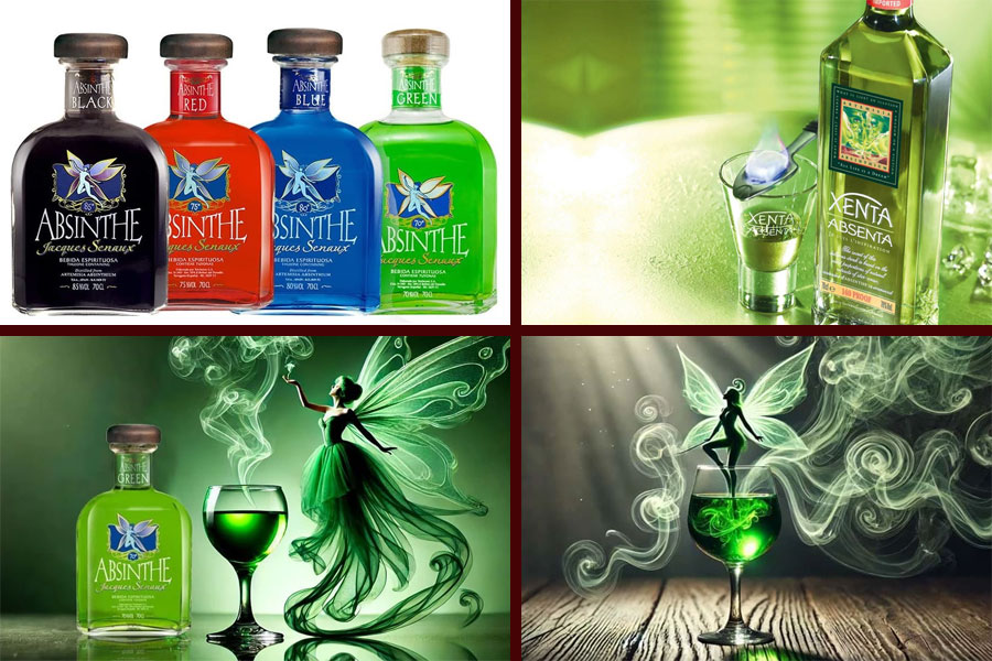 Rượu Absinthe có màu sắc đặc trưng, hương vị hấp dẫn và lịch sử thú vị