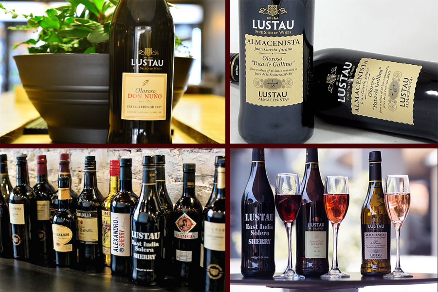 Rượu vang ngọt Sherry có độ ngọt đậm gần giống siro