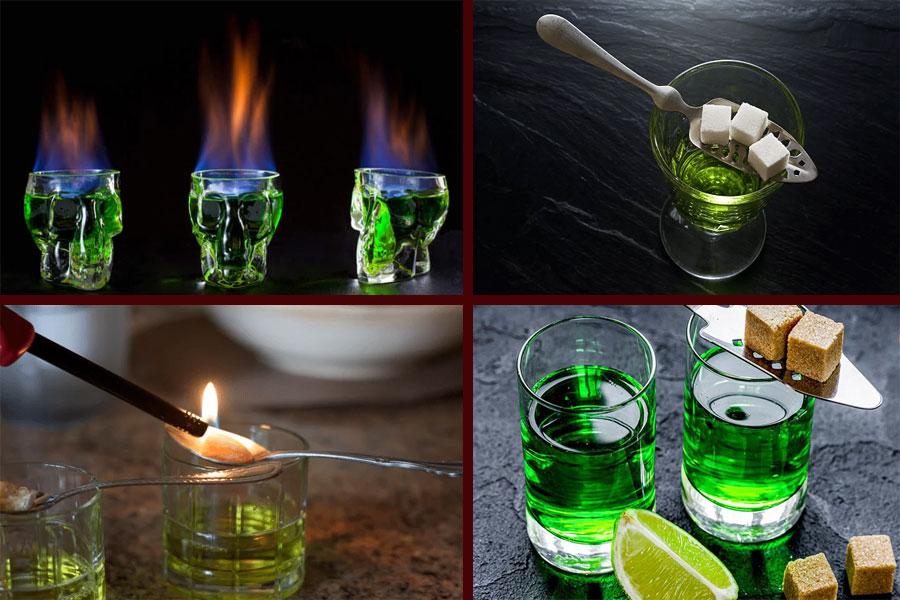 Thưởng thức rượu Absinthe theo nghi lễ truyền thống