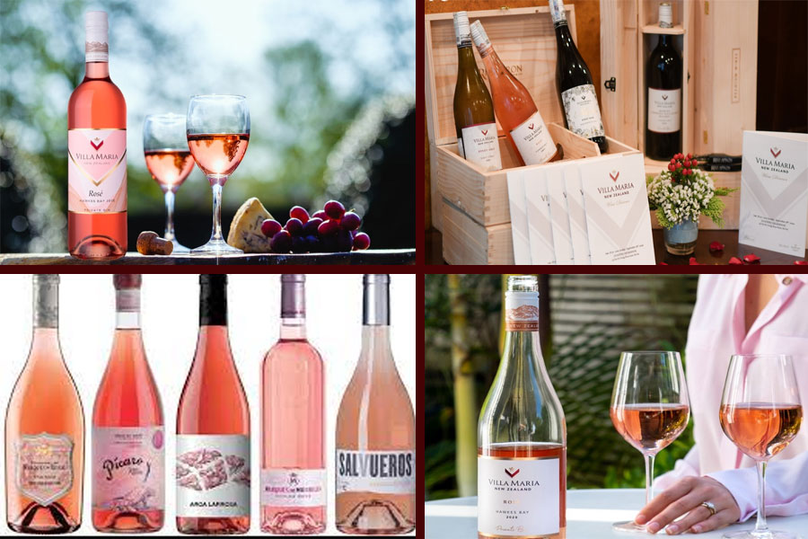 Vang hồng New Zealand Villa Maria Private Bin Rose