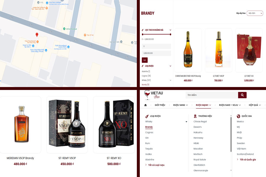 Việt Âu Bev chuyên cung cấp các loại rượu Brandy chính hãng