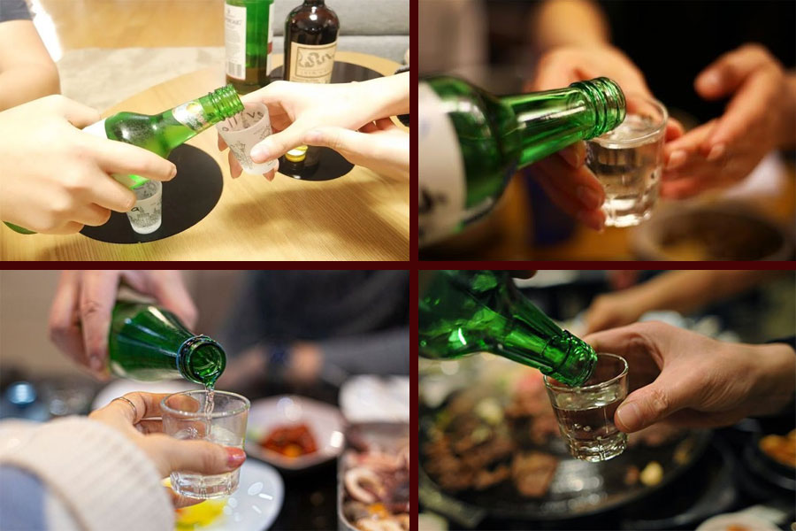 Cách thưởng thức rượu Soju đúng chuẩn
