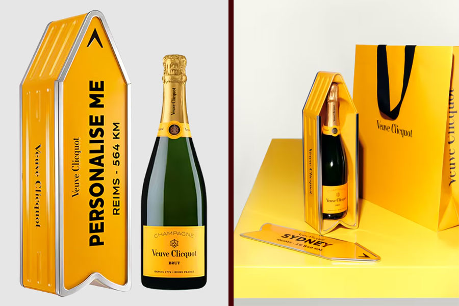 Dòng rượu Veuve Clicquot Yellow label Arrow GB