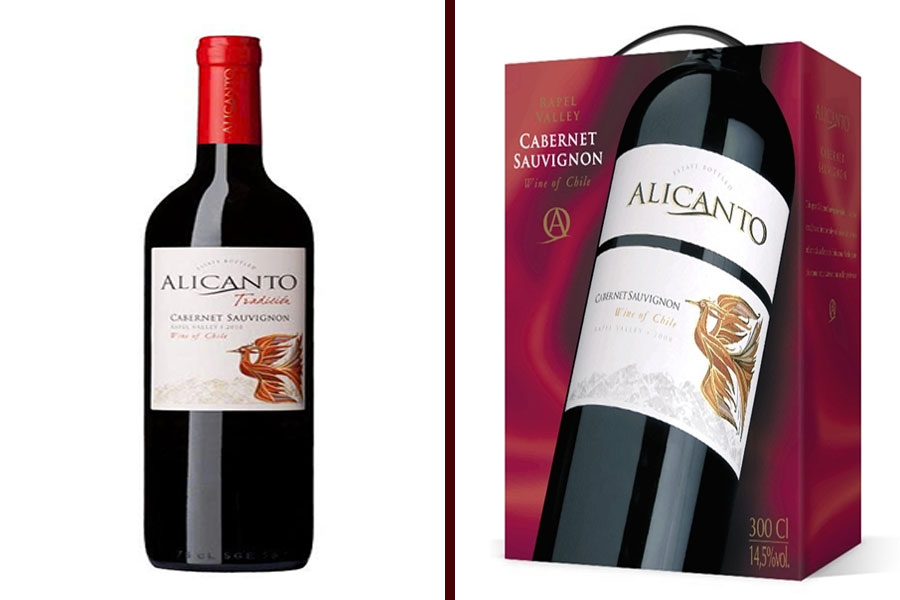 Dòng vang đỏ Alicanto Reserva Cabernet Sauvignon