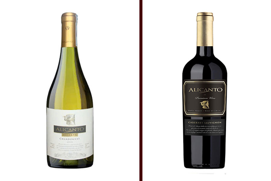 Một số dòng rượu Alicanto có tại Việt Âu Bev