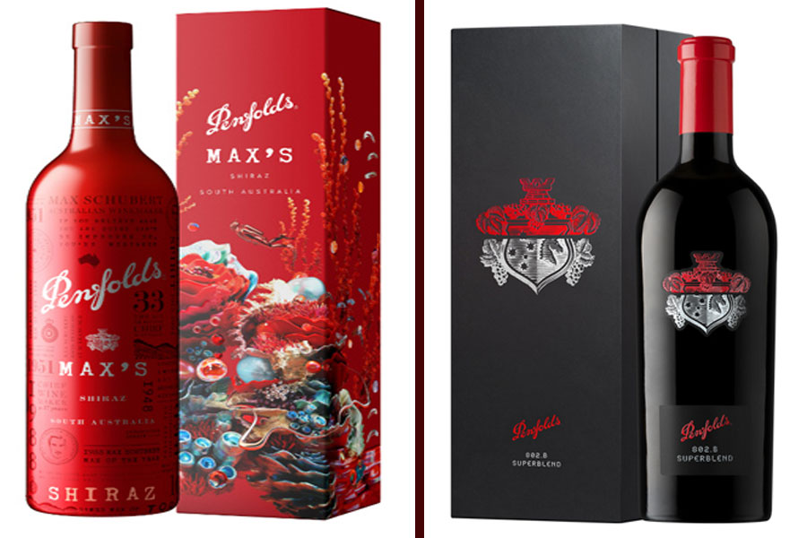 Một số dòng sản phẩm Penfolds hiện có tại Việt Âu Bev