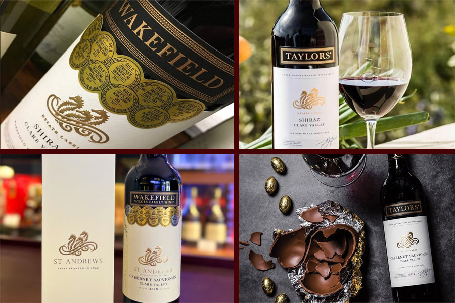 Dòng sản phẩm rượu Wakefield Taylors Estate Shiraz