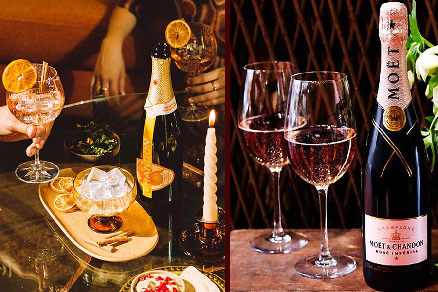 Thưởng thức rượu Chandon đúng chuẩn