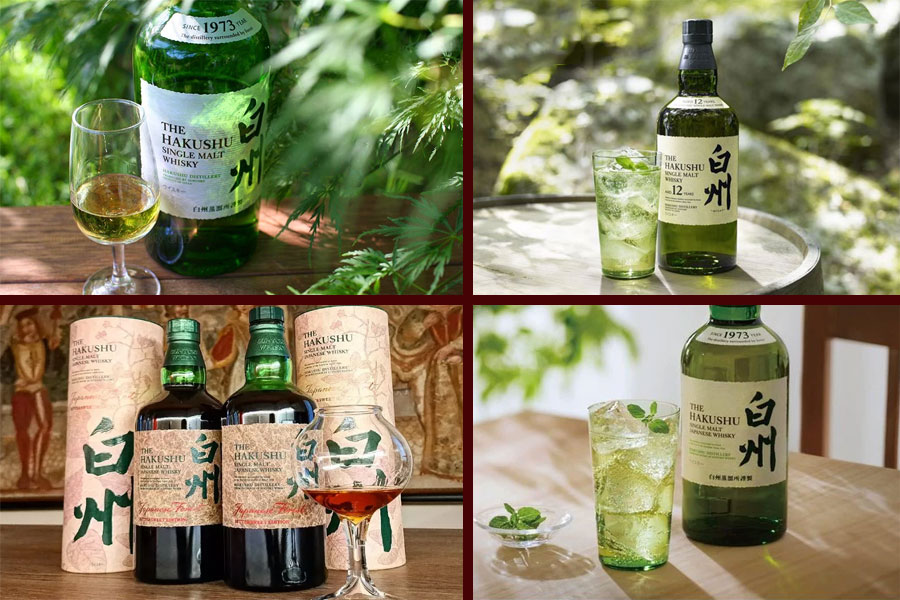 Thưởng thức rượu Hakushu đúng chuẩn