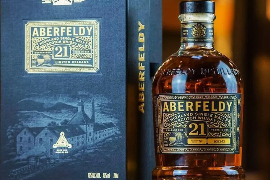 Aberfeldy 21YO là biểu tượng của thời gian