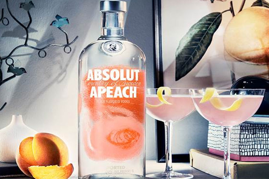 Absolut Apeach Vodka là dòng vodka nổi tiếng của Thụy Điển