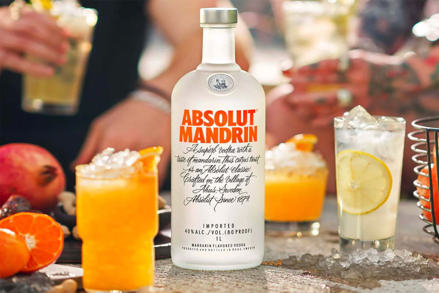 Absolut Mandrin Vodka có đặc điểm hương vị thanh thoát
