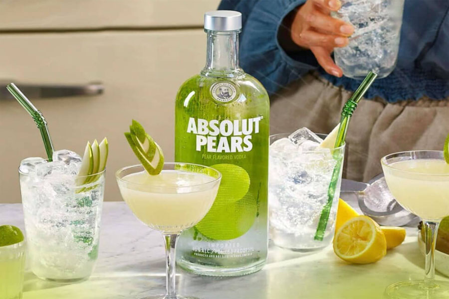 Absolut Pears Vodka linh hoạt phong cách thưởng thức
