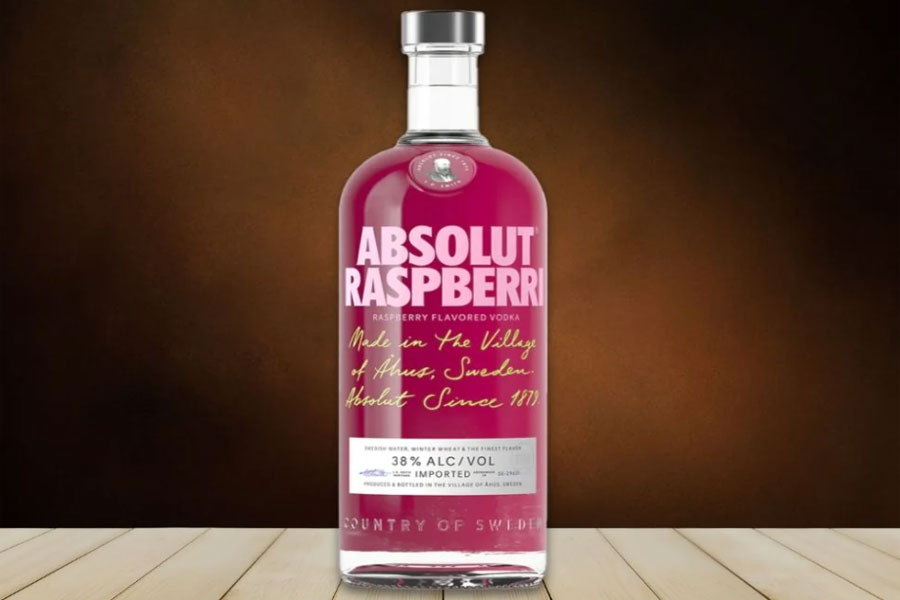 Dòng rượu Absolut Raspberri Vodka đầy quyến rũ
