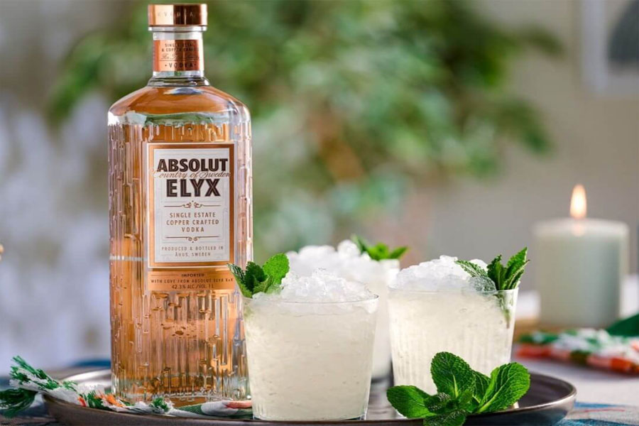 Rượu Absolut Elyx trong chai 750ml