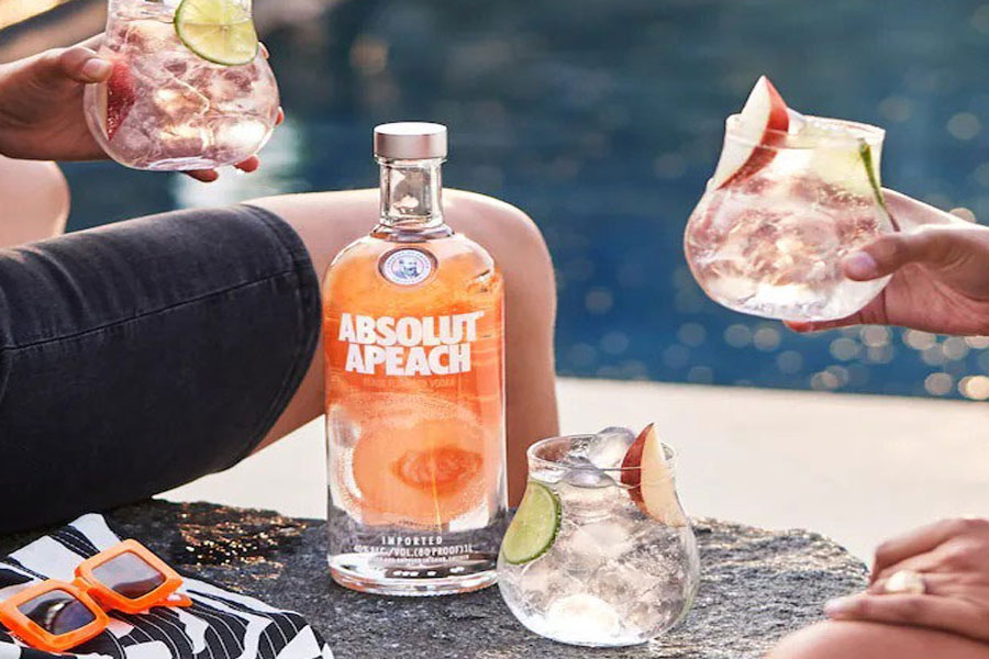 Thưởng thức rượu Absolut Apeach Vodka đúng cách