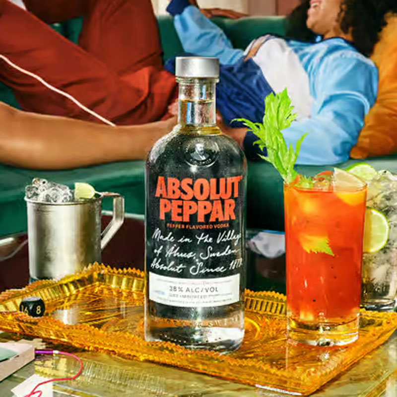 Thưởng thức rượu Absolut Peppar Vodka đúng cách mang đến trải nghiệm mới lạ