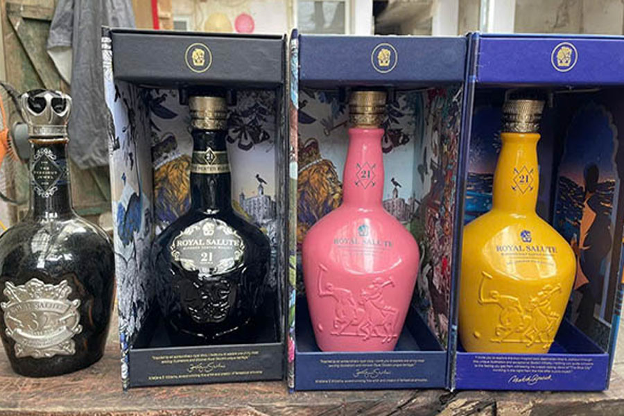 Thương hiệu rượu Royal Salute luôn khẳng định vị thế trong các dòng whisky