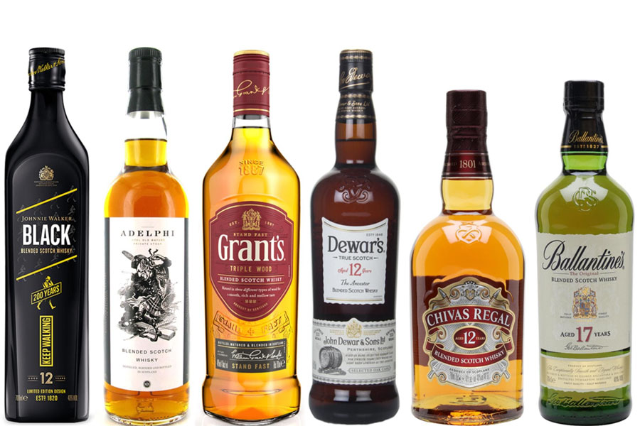 Blended whisky cao cấp trong phân khúc 1 - 3 triệu