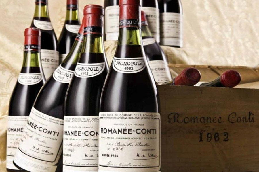 Rượu vang Burgundy được ưu tiên với quy cách 6 chai 1 thùng