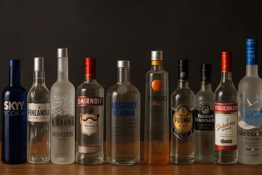 Rượu Vodka rất dễ uống vì không có mùi gắt